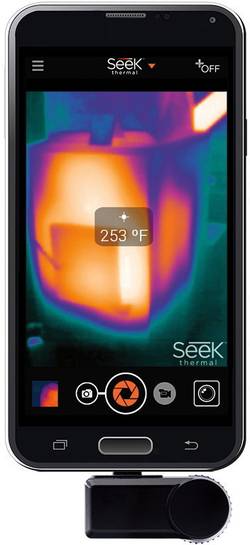 Seek thermal compact android termocamera 40 fino a 330 c 206 x 156 pixel 9 hz 